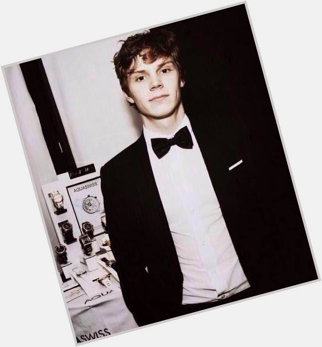 Happy birthday evan peters I love you more than most things   