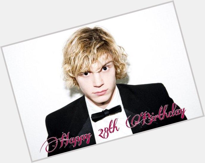Happy 28th birthday to the amazing Evan Peters! You have brought laughter and suspense to many. We wish you the best 