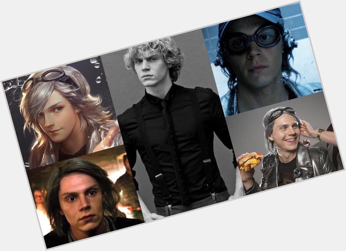 HAPPY BIRTHDAY EVAN PETERS! Now 28! He\s killing it on \American Horror Story\ and surprised us all as Quicksilver! 