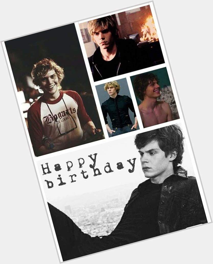 Happy birthday Evan Peters  