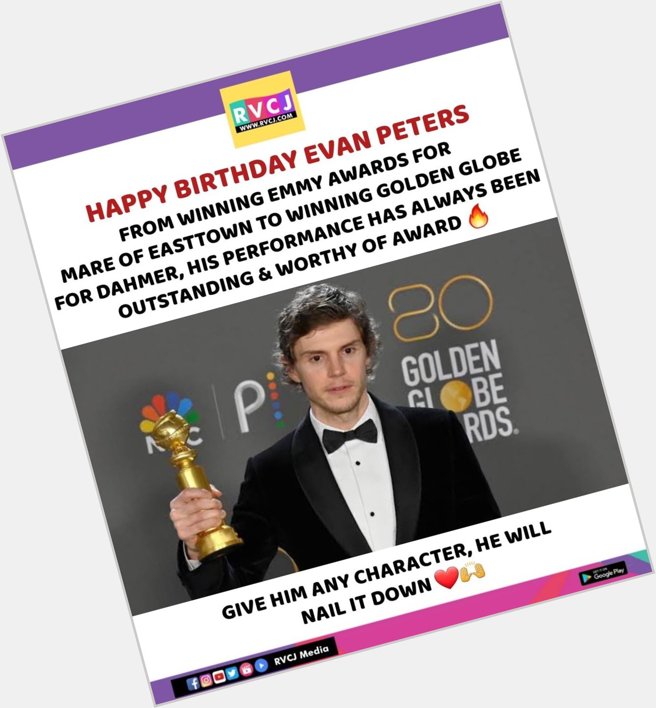Happy Birthday Evan Peters      