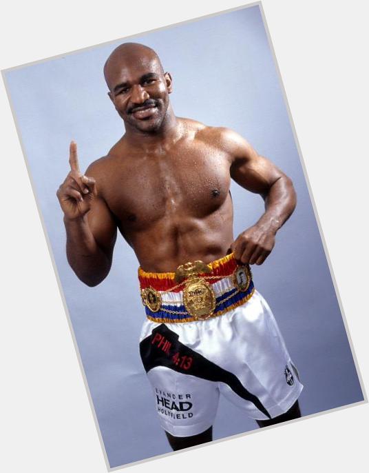 Happy Birthday to The first 4-time world heavyweight champ in boxing history Evander who turns 53 today! 