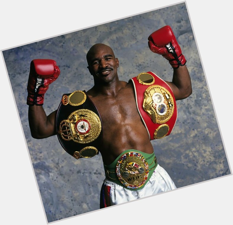 Happy Birthday to Evander Holyfield who turns 55 today! 