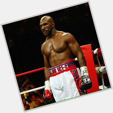 Happy Birthday to The Real Deal, Evander Holyfield. 