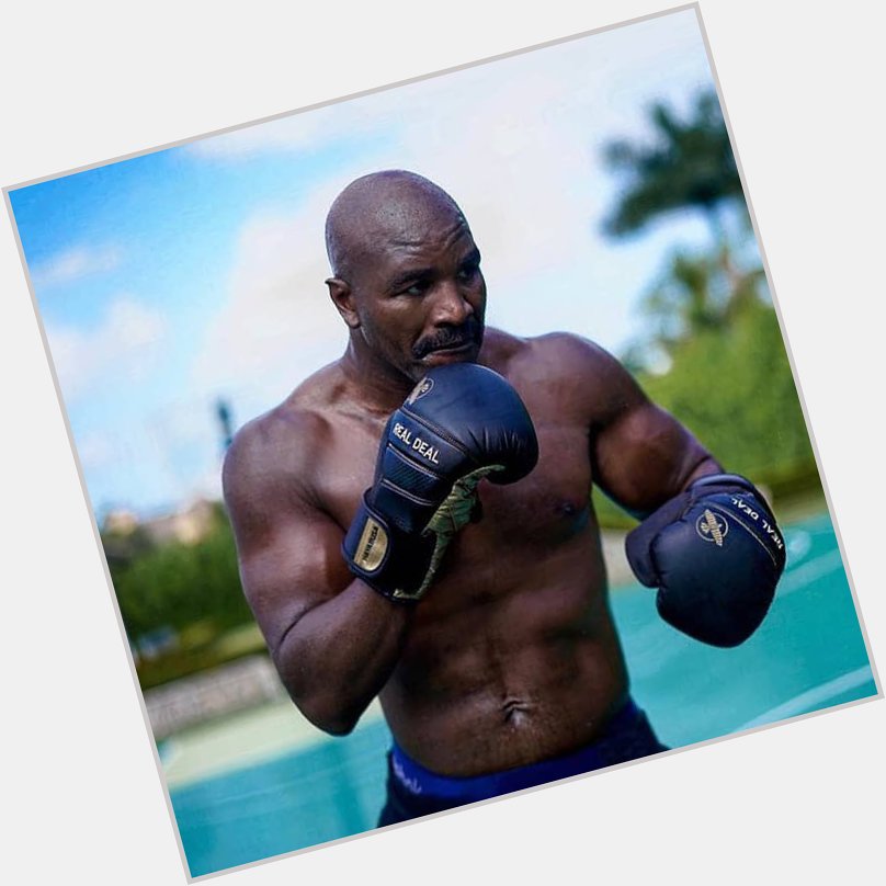Happy 60th birthday to The Real Deal Evander Holyfield. 