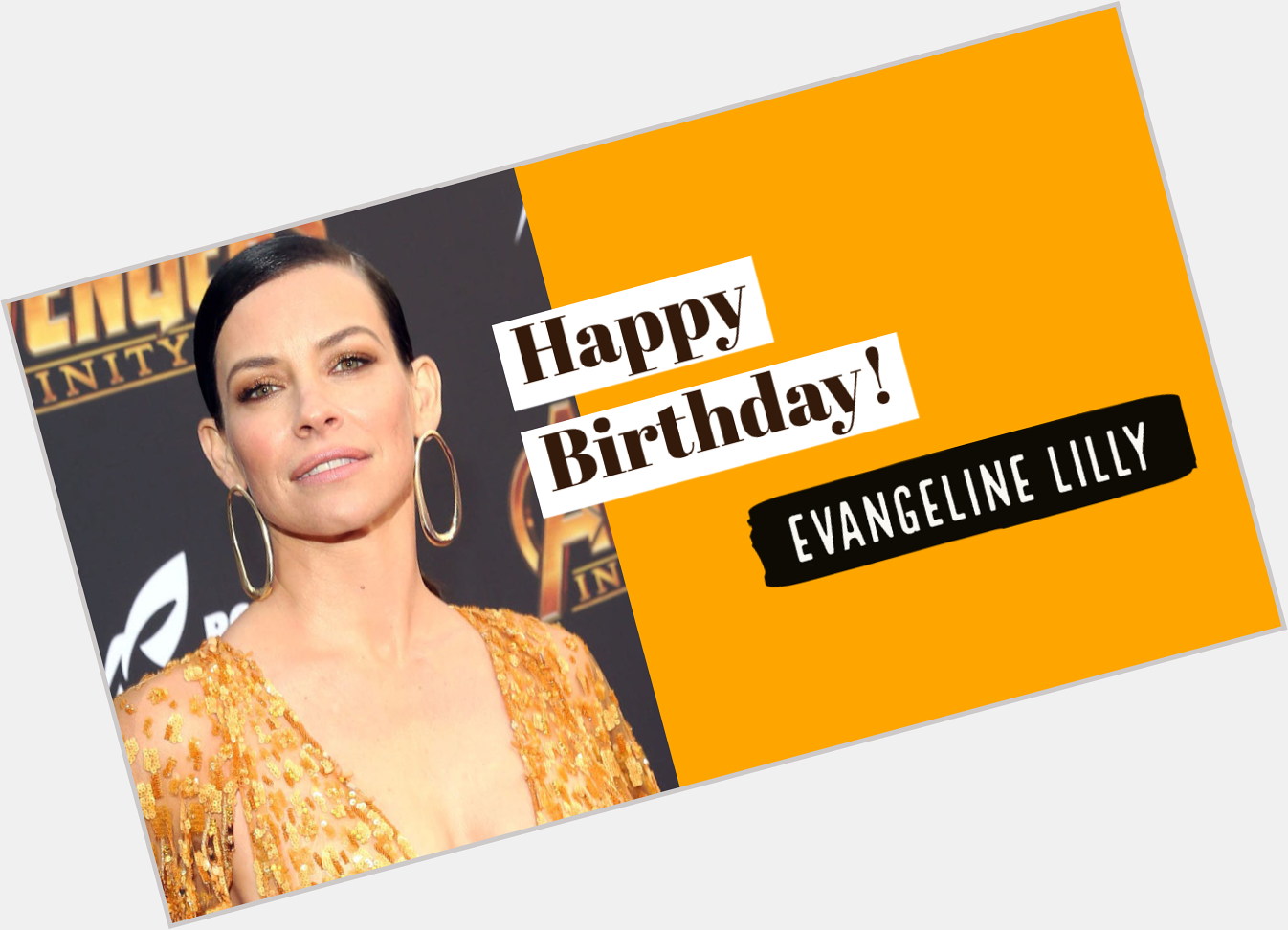 Happy Birthday to the Wasp herself, Evangeline Lilly!  