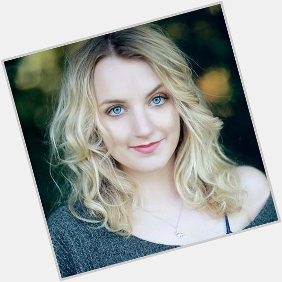 Happy 22th birthday to Evanna Lynch who played Luna Lovegood in the HP movies. Have a day full of pygmy puffs! 