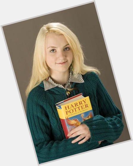 Happy birthday, Evanna Lynch! We cant imagine a more perfect Luna or a more passionate Harry Potter fan than you! 