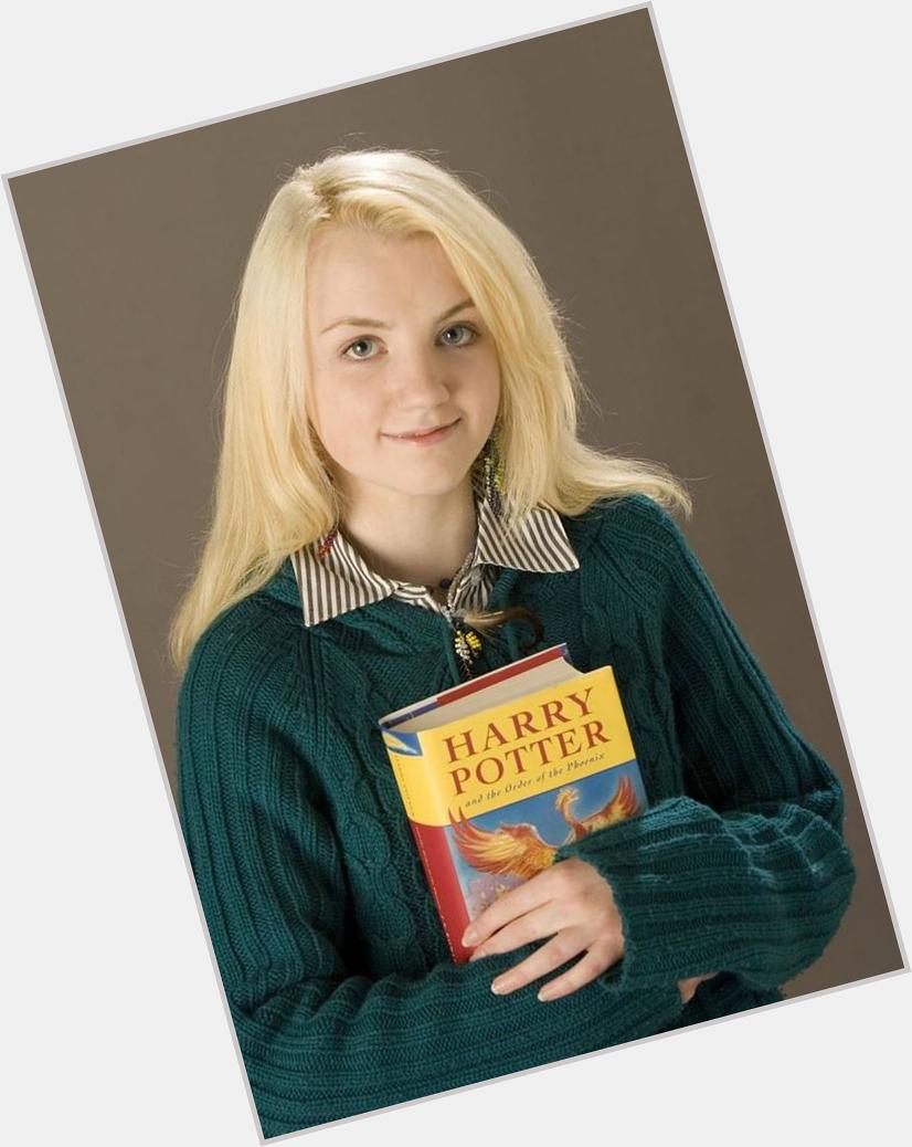 Happy birthday, Evanna Lynch! We cant imagine a more perfect Luna or a more passionate Harry Potter fan than you! 