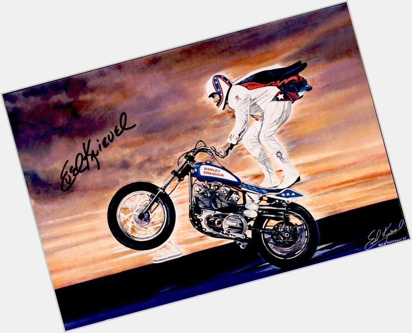 The Man, the myth, the legend..
Evel would have been 83 today.
Happy Birthday Evel Knievel October 17, 1938. 