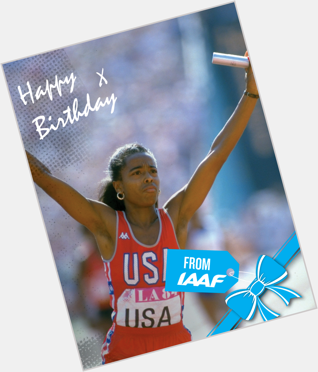Happy birthday to former 100m world record holder and four-time Olympic gold medallist Evelyn Ashford! 