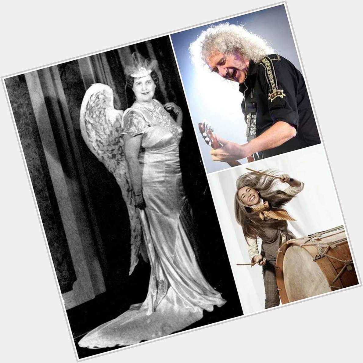 Happy Birthday to Florence Foster Jenkins, Brian May, and Evelyn Glennie! 