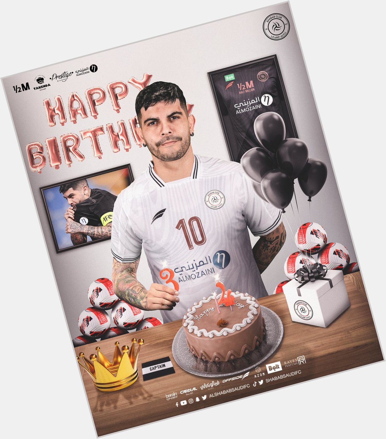 Happy birthday to our Leader Ever Banega     