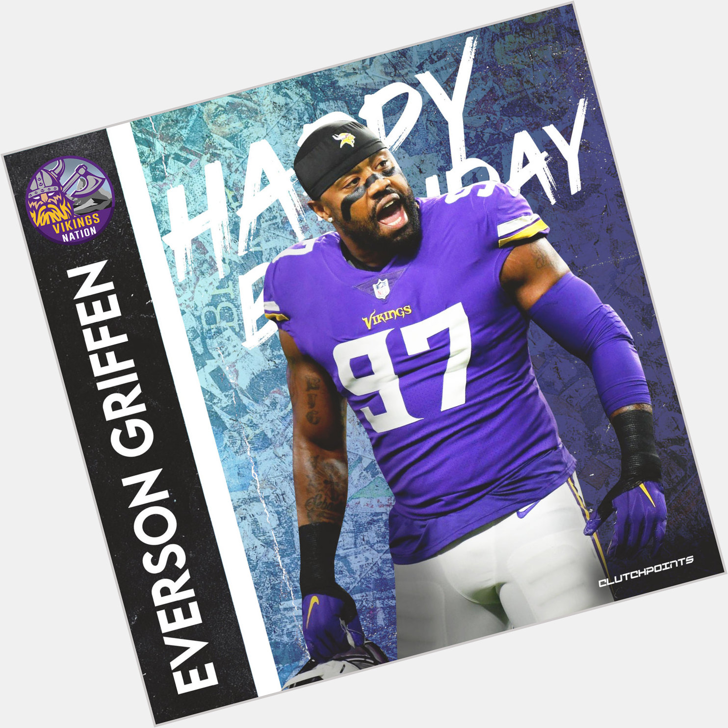 Vikings Nation, join us in wishing a 4x Pro-Bowler, Everson Griffen, a happy 35th birthday 