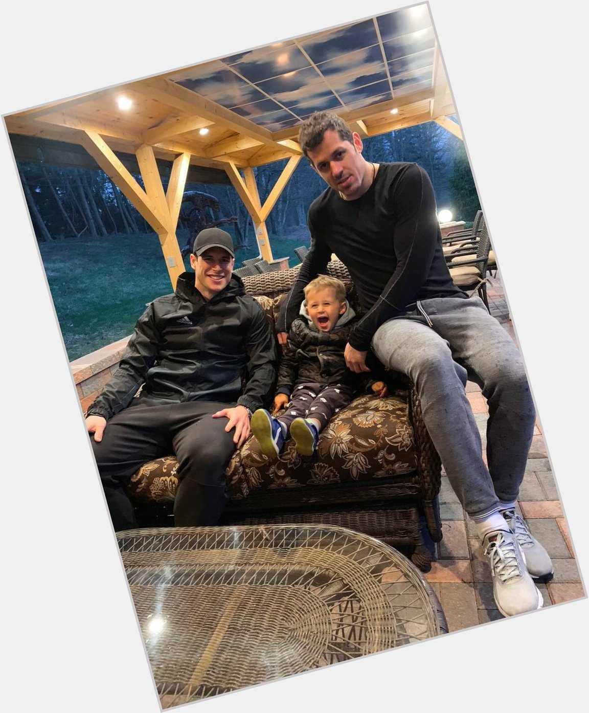 Evgeni Malkin\s wife Anna posted this today with \"Happy birthday Sid\" 

Happy Birthday Anna