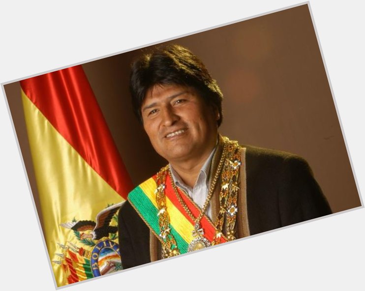 Happy birthday Evo Morales! He was a former President of Bolivia and a true Revolutionary for the people 