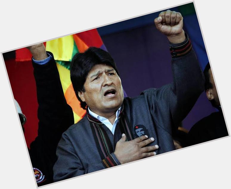 Happy birthday to Evo Morales! The Bolivian socialist leader turns 62 today 