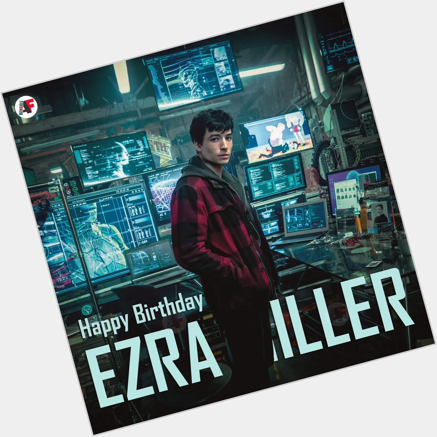 Happy Birthday Ezra Miller aka The Flash    