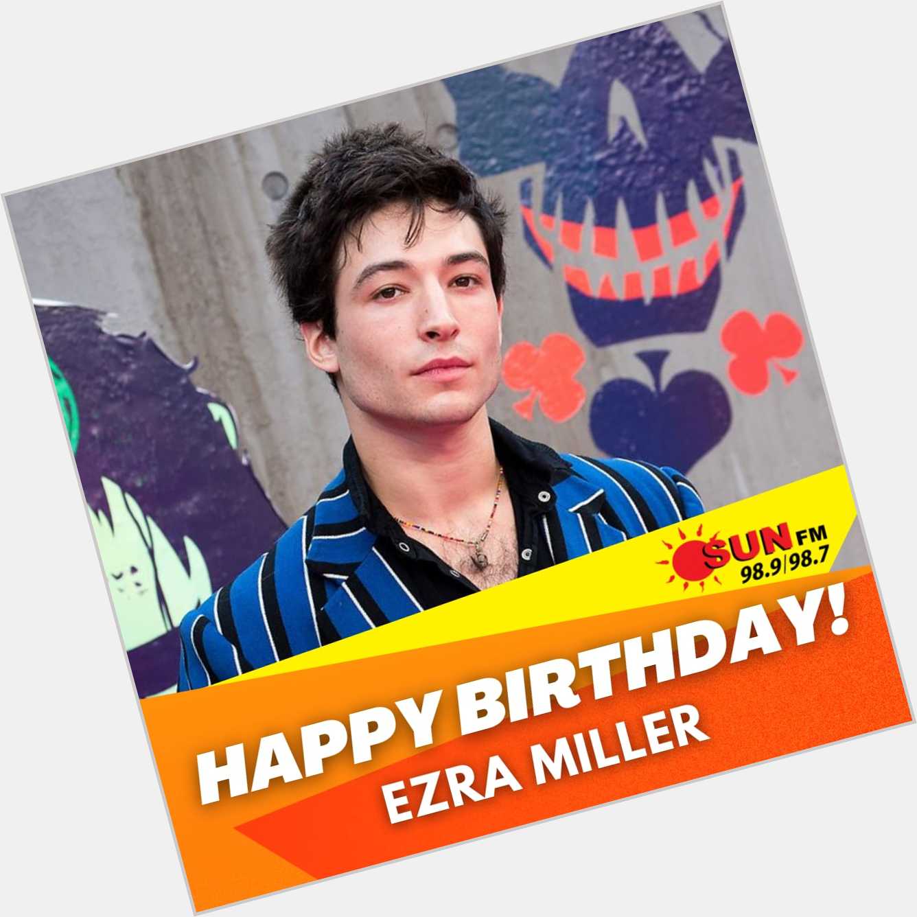 A Massive Birthday shoutout to the Flash! Happy Birthday Ezra Miller!!    