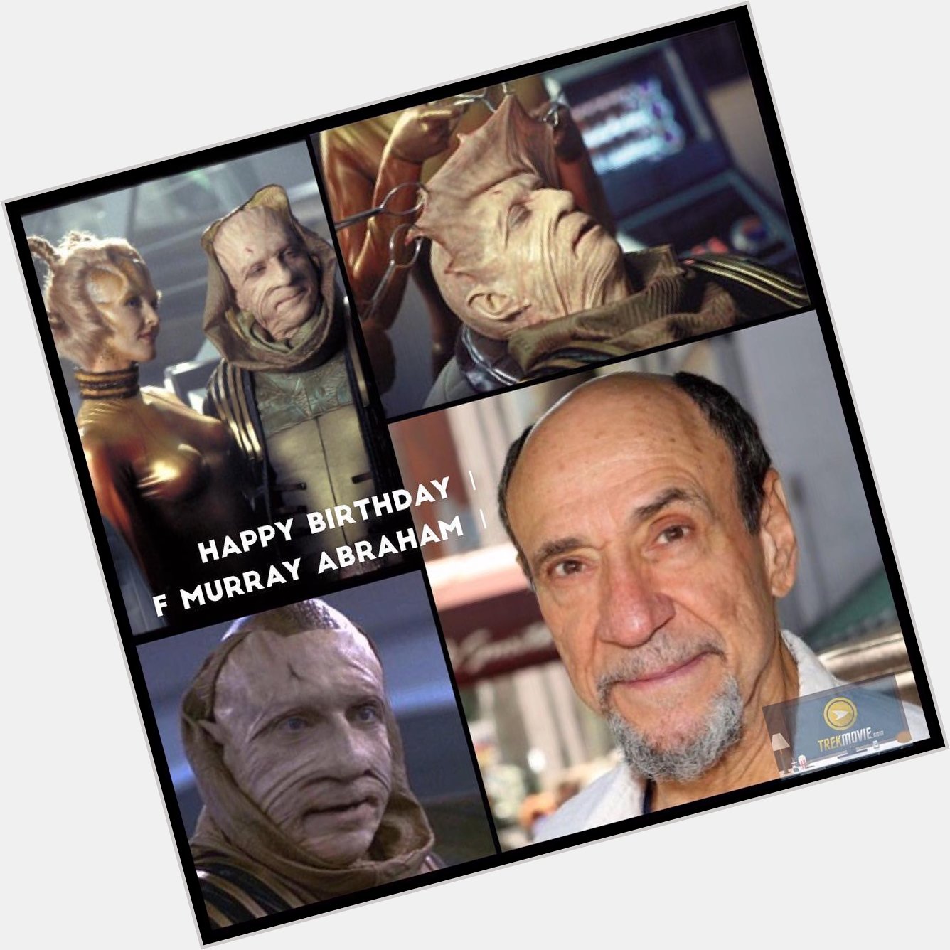 Happy Birthday to F. Murray Abraham who played the Ad\har Ru\afo in  