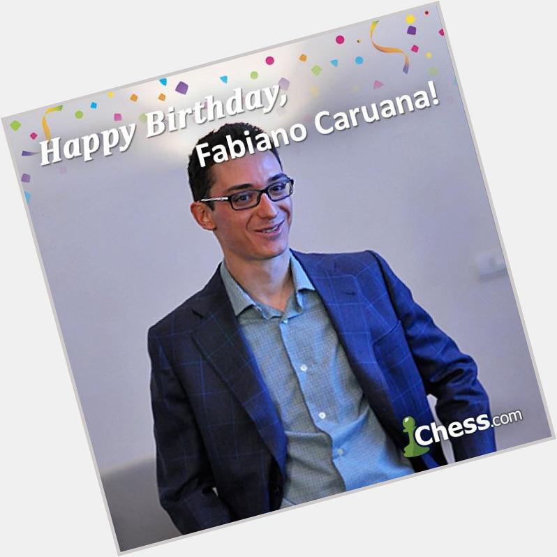 Could he be the next world champion? Happy birthday to Fabiano Caruana. 