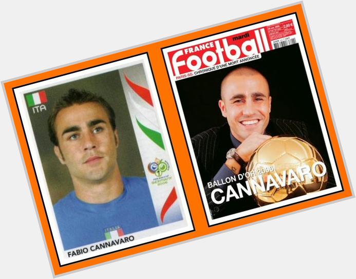 Happy Birthday to Fabio CANNAVARO 