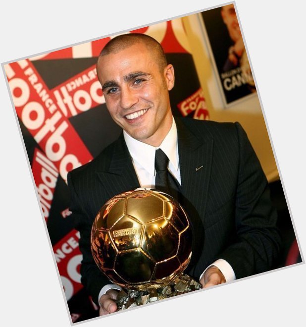Happy birthday to the only defender to win the Ballon d\Or in the 21st century. Fabio Cannavaro turns 45 today.  