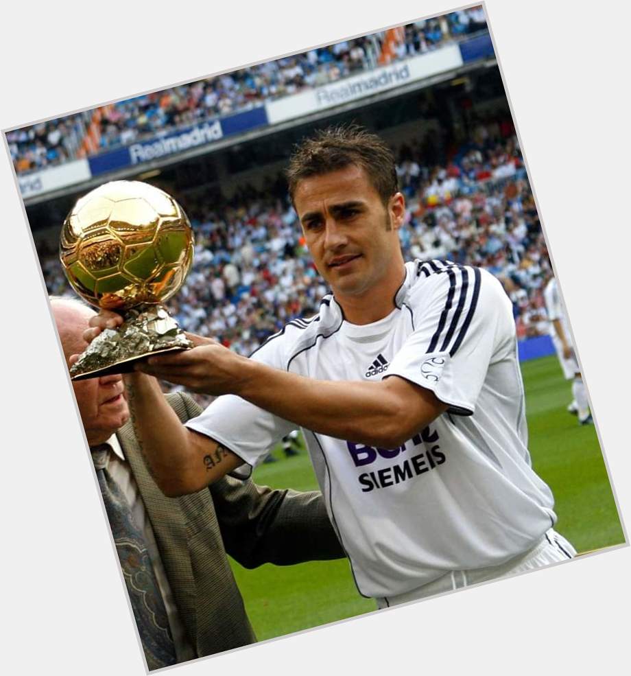 The only defender in this century to win the ballon d\or. Happy birthday Fabio Cannavaro. 