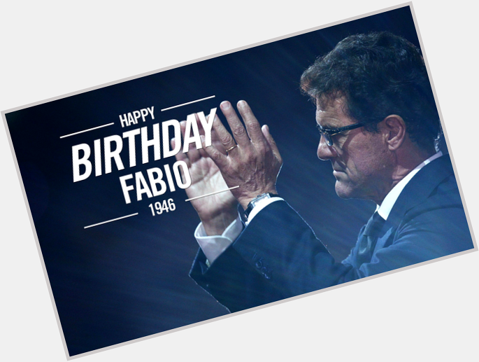 Happy Birthday Fabio 