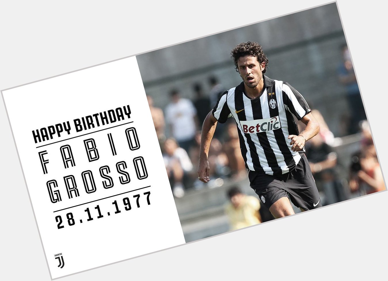 Happy Birthday to former Juventus player and World Cup winner , Fabio Grosso!     