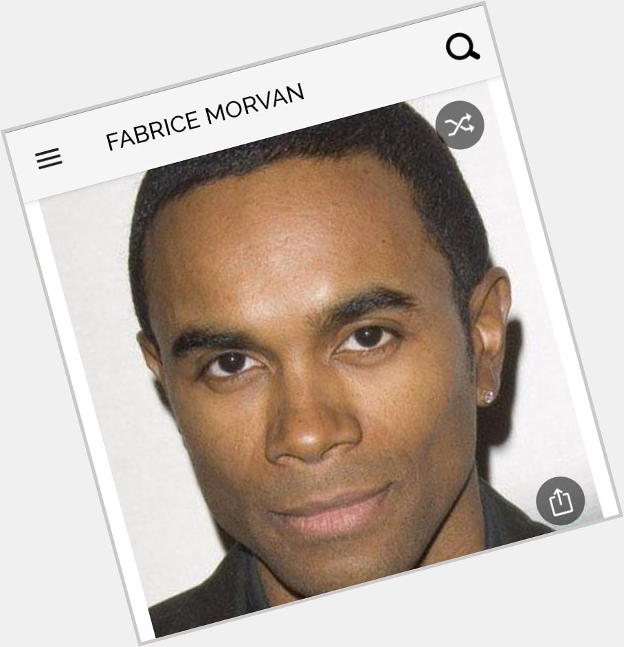 Happy birthday to this (They listed him as a singer) Happy birthday to Fabrice Morvan half of Milli Vanilli 