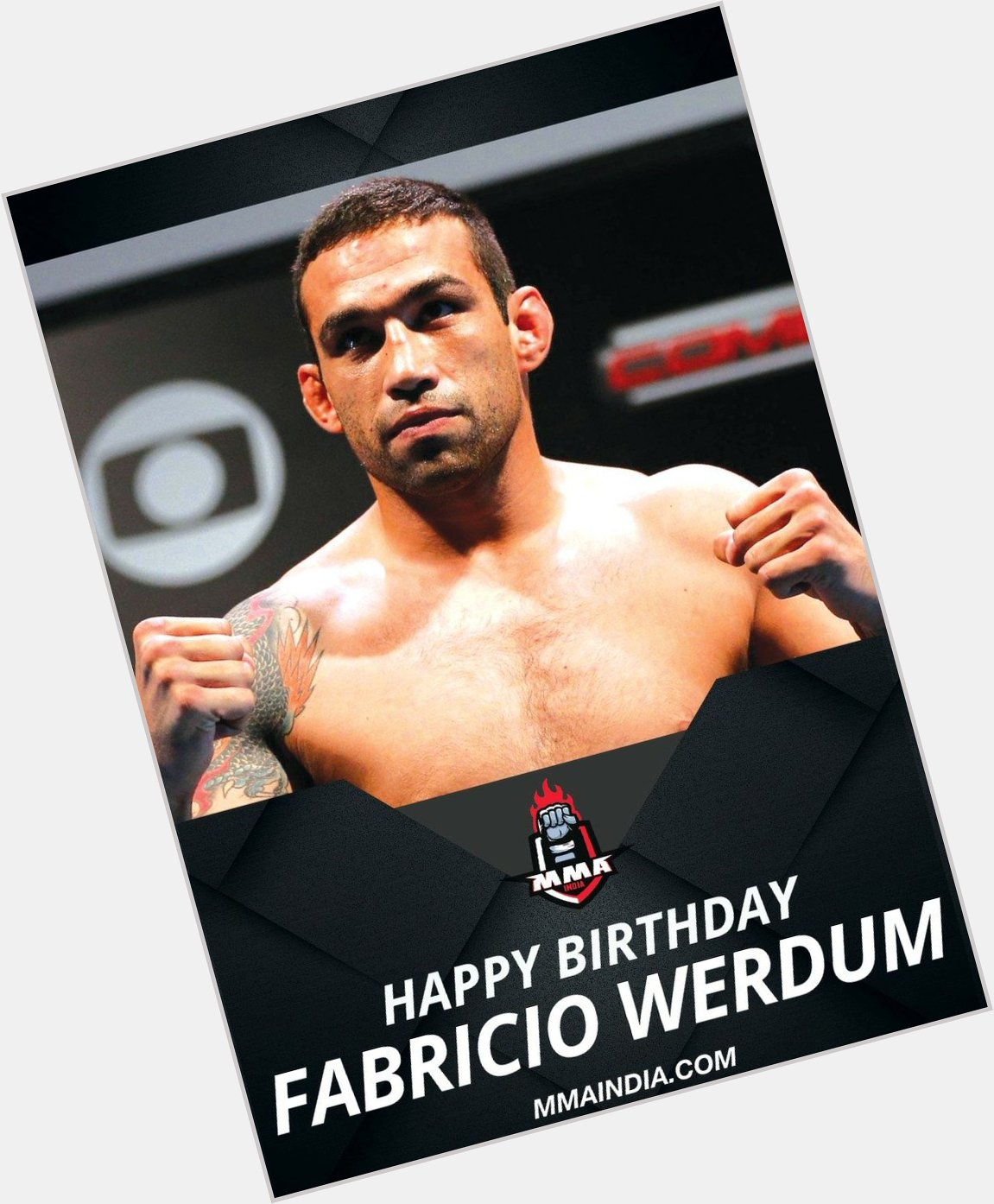 Wishing Fabricio Werdum ( a very Happy Birthday!   One of the best UFC heavyweight!  