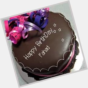 Many many returns of the happy birthday dear Fahad Mustafa may be live you long khush raho 
