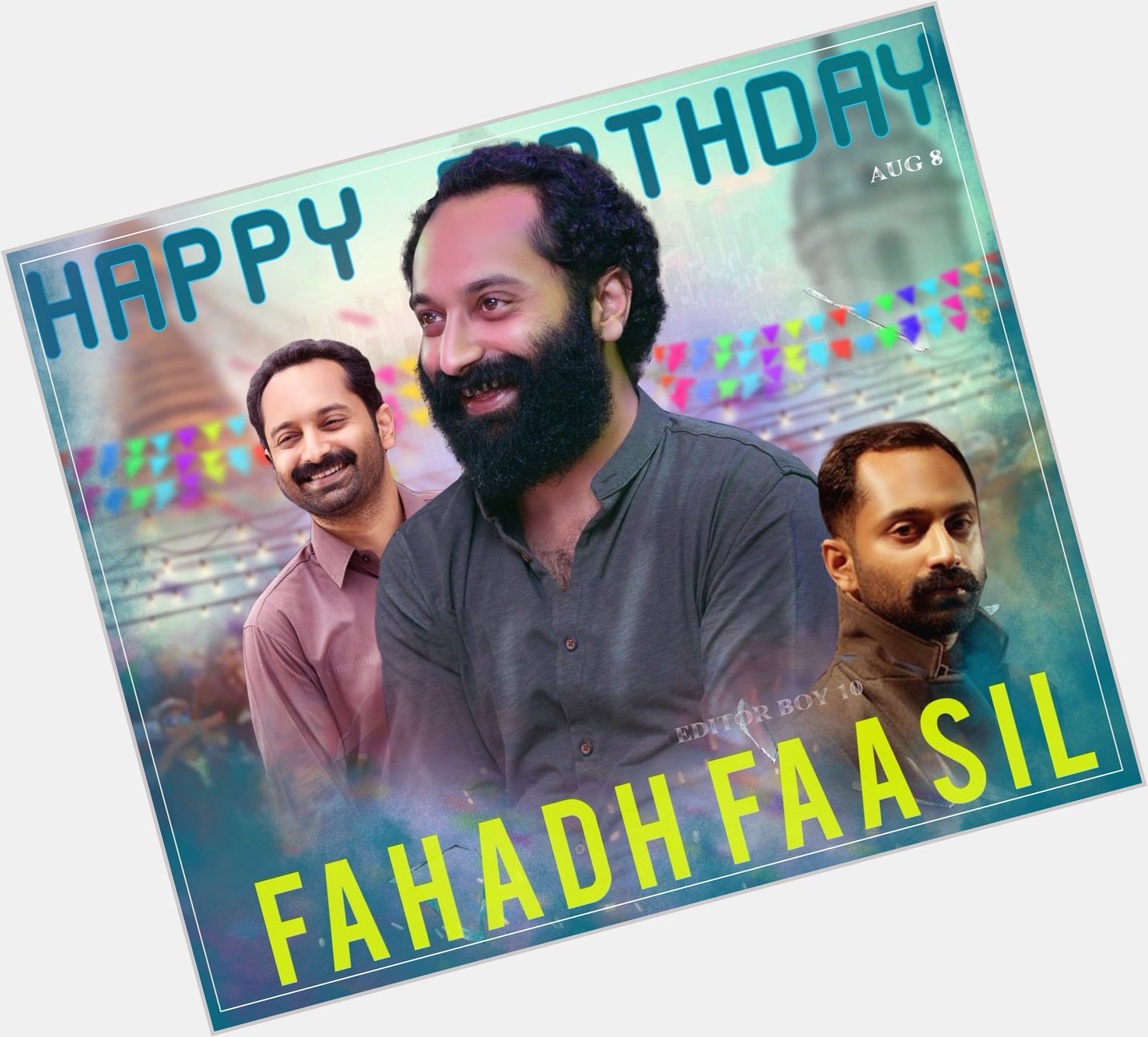 Happy Birthday fahadh faasil 