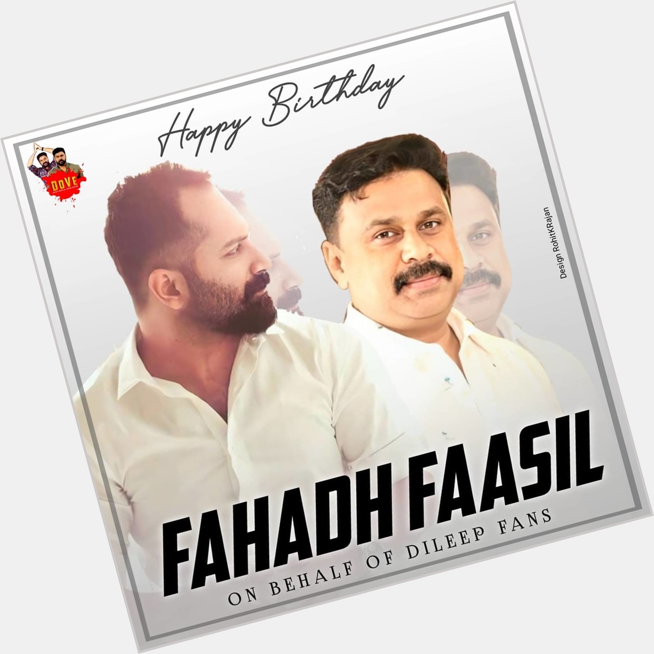 Happy Birthday Fahadh Faasil 