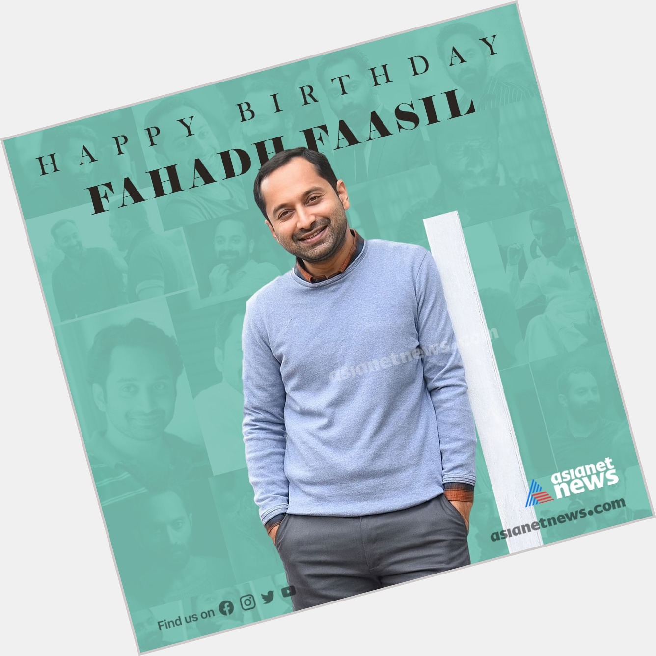 Happy Birthday Fahadh Faasil    