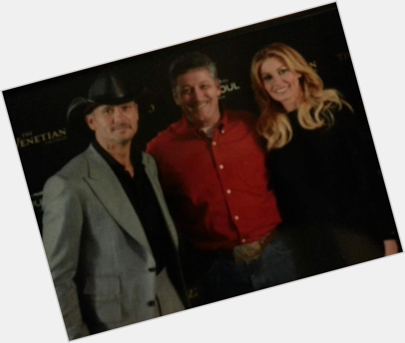 Happy Birthday Faith Hill. This photo is from their residence in Las Vegas. 
