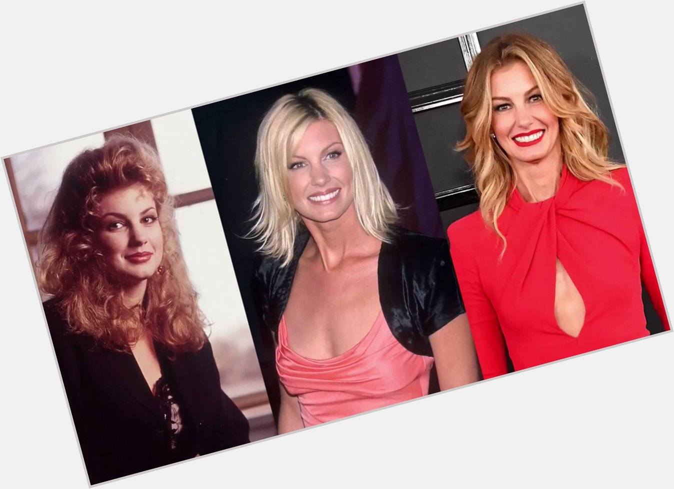 We like her, we love her, we want to age like her: Happy 50th birthday Faith Hill ! 