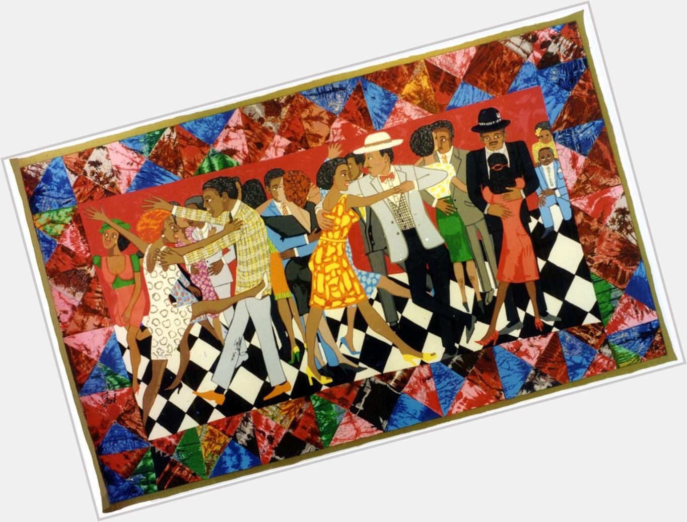 Happy birthday to activist artist Faith Ringgold, most known for her colorful story quilts! 