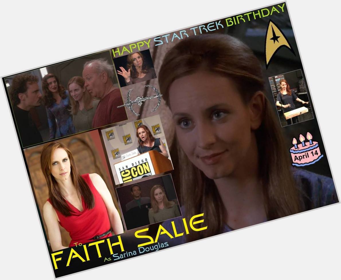 Happy birthday Faith Salie, born April 14, 1971.  