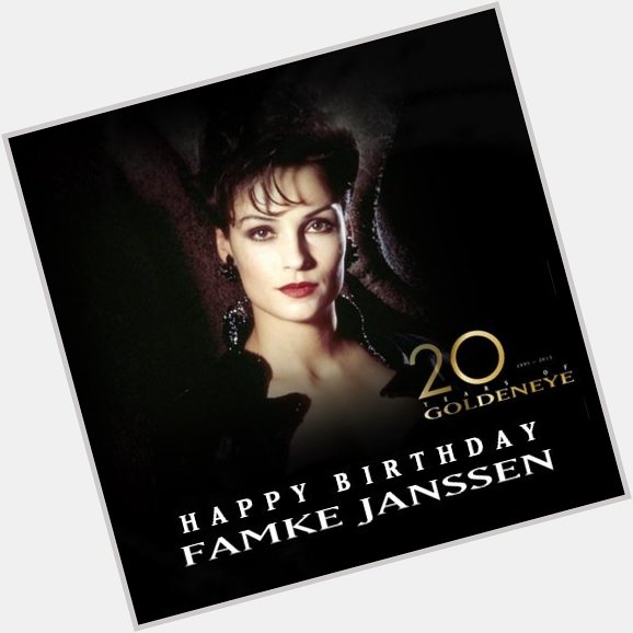 Happy birthday Famke Janssen  