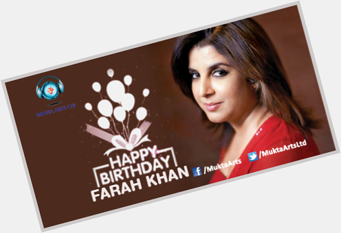 Happy Birthday to the actor, director, producer and choreographer, Farah Khan! 