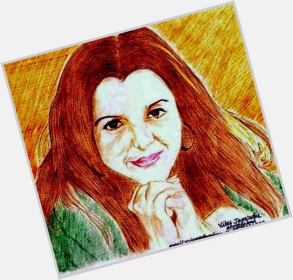 Happy Birthday to Farah Khan..sketch made up of you..hope you will like it 