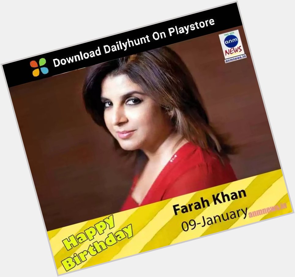 Happy birthday to the gorgeous Farah Khan
 