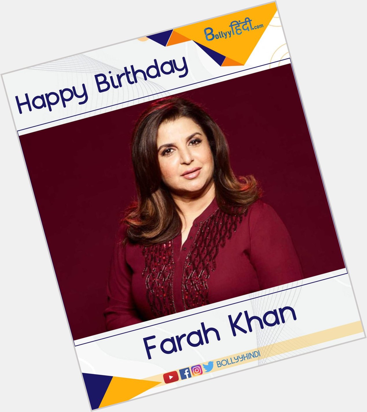 Happy Birthday Farah Khan     
