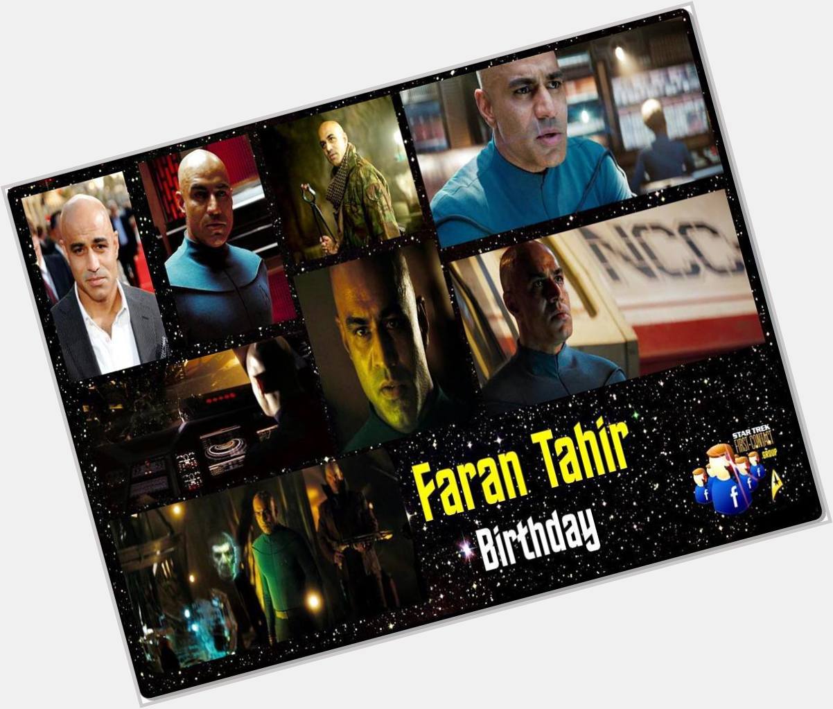 Happy birthday Faran Tahir, born February 16, 1963.  