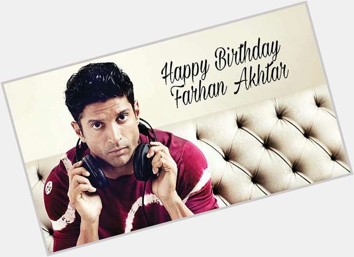 Here\s wishing the versatile actor,director, singer & writer, Farhan Akhtar a very Happy Birthday! 