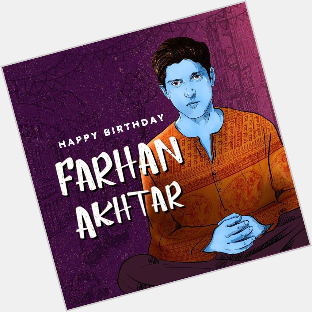 Happy Birthday to Farhan Akhtar, but why does he look like a character from Avatar? 