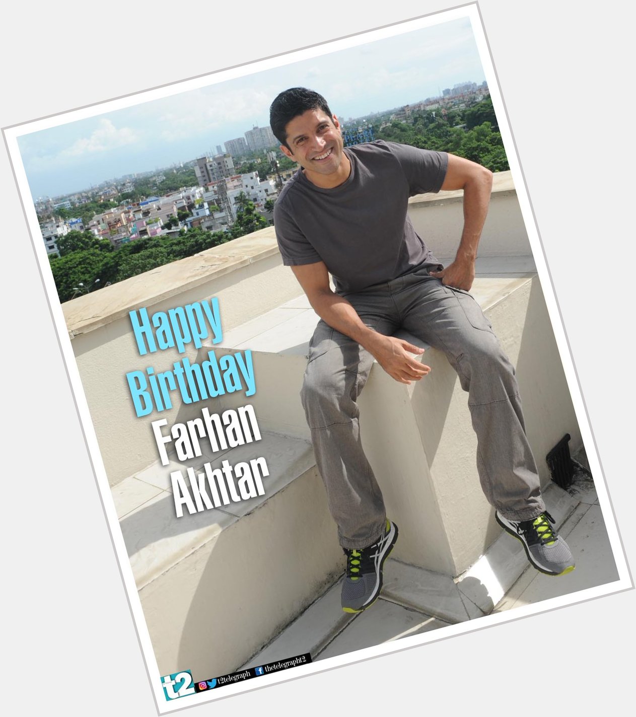 T2 wishes the man of many talents, Farhan Akhtar, a very happy birthday! 