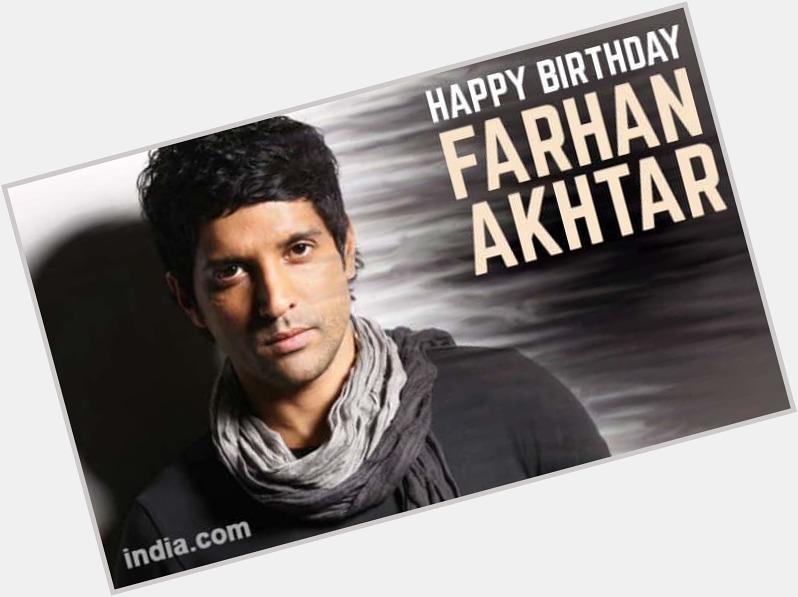 Happy 47th Birthday to Indian Actor, Writer, Playback Singer & Filmmaker,
Mr Farhan Akhtar Ji. 